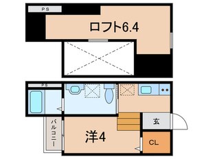 クレアージュ山手の物件間取画像